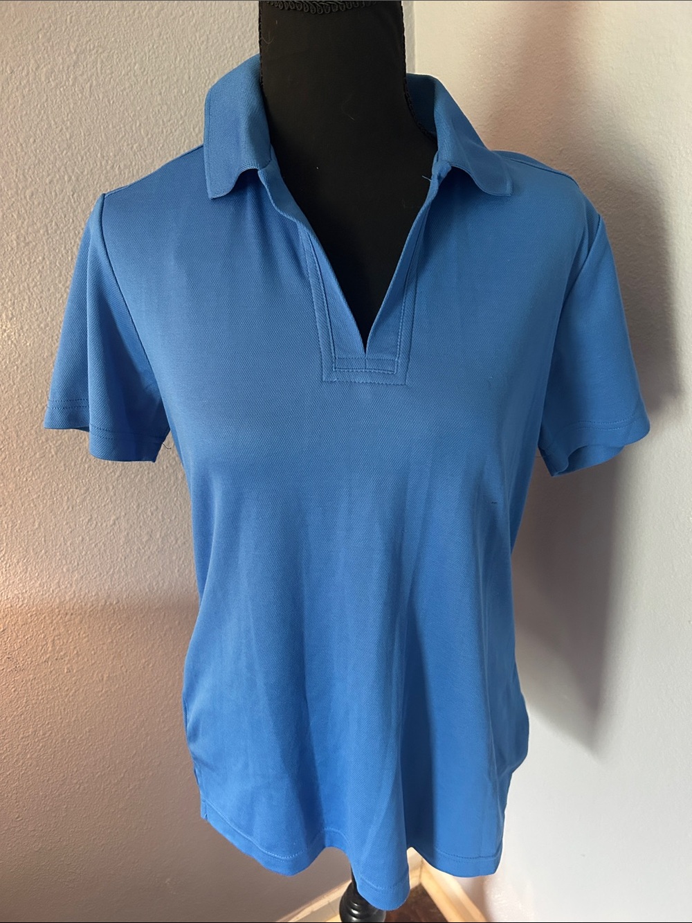 Classic Women's Polo Top - Blue